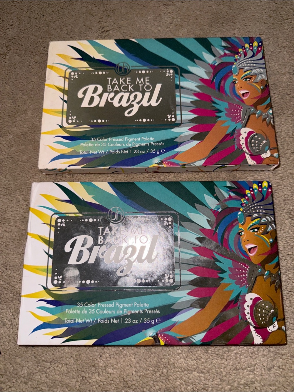 BH Take me back to Brazil eyeshadow palette
